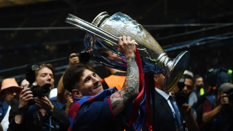 Messi vô địch C1 mấy lần và câu trả lời đó là 4 lần